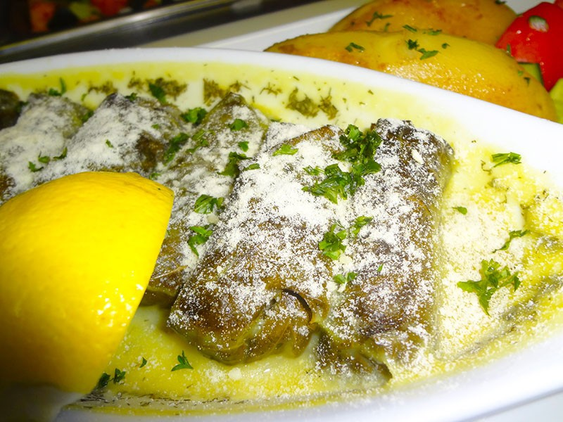 Dolmathes Avgolemono